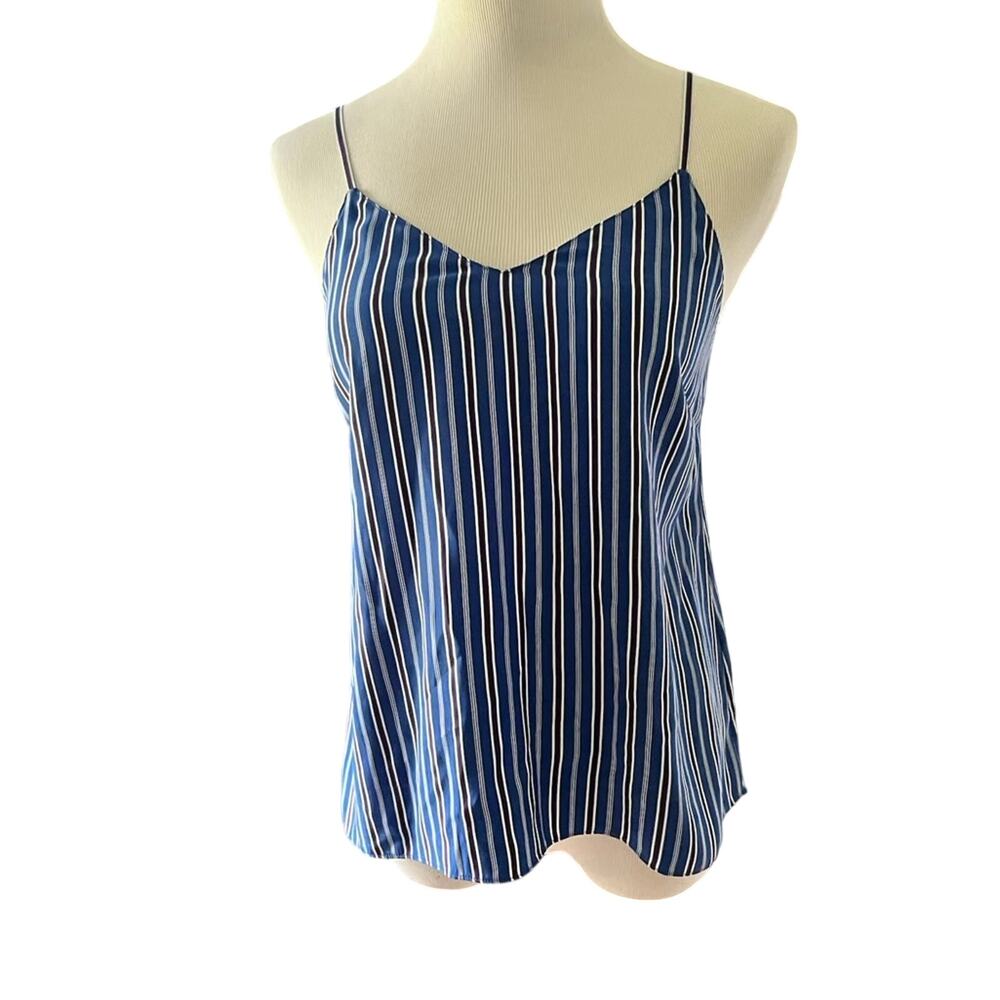 Rag & Bone Womens S Navy and White Striped Camisole